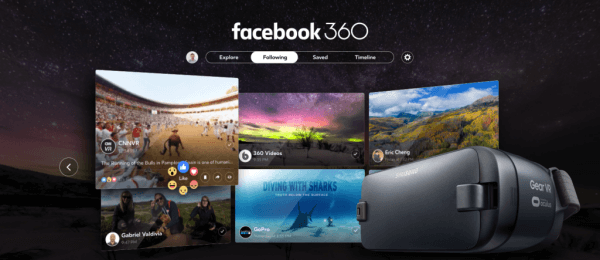 Facebook, Gear VR için ilk özel sanal gerçeklik uygulaması Facebook 360'ı duyurdu.