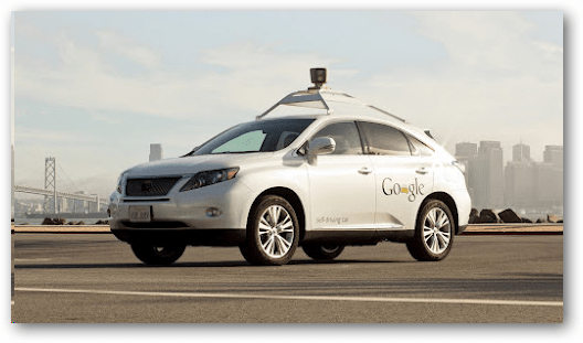 Google otomatik sürüş lexus