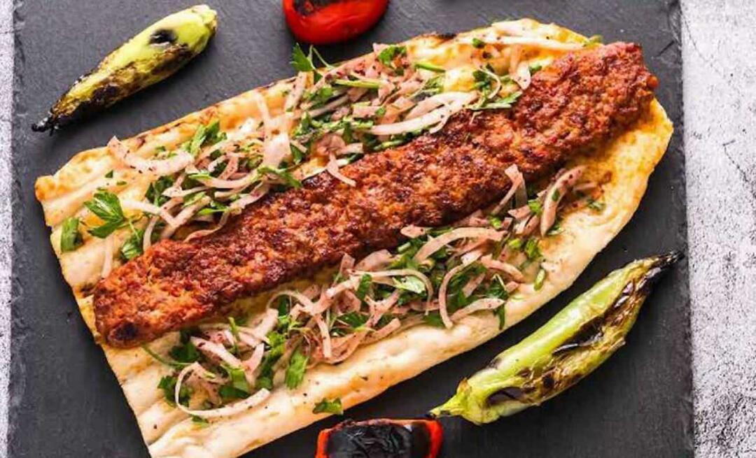 Lokantada yediğiniz tadı aratmayacak Harbiye Kebabı! Harbiye kebabı nasıl yapılır?