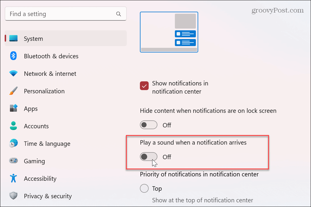 Windows'ta Uygulama Bildirim Seslerini Kapatın