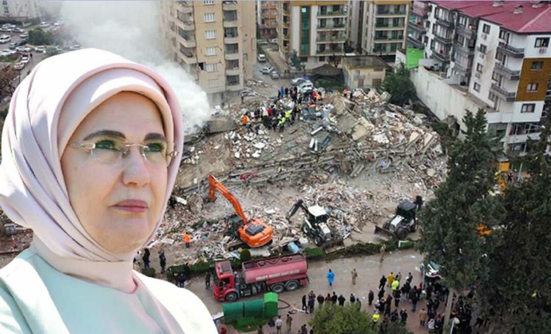 Emine Erdoğan: Deprem haberiyle yüreğimize ateş düştü!