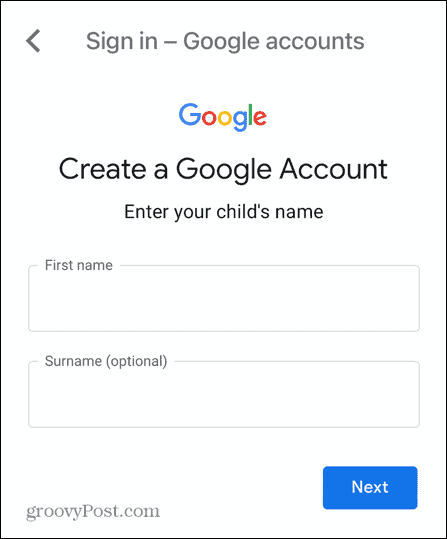 gmail alt hesap adı