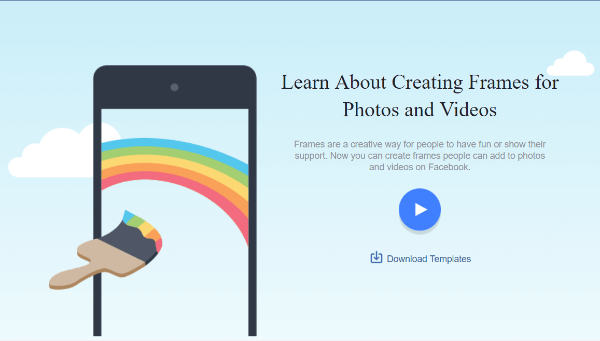 Facebook'un yeni Kamera Efektleri Platformu, Facebook Sayfası sahipleri dahil herkesin, kullanıcıların fotoğrafları için özel profil çerçeveleri oluşturmasına izin veriyor.