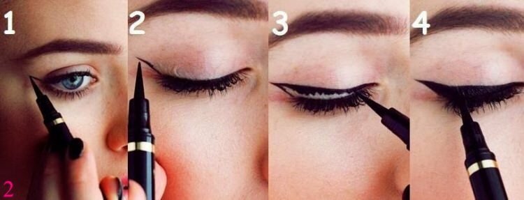 Kolay eyeliner sürme yöntemleri