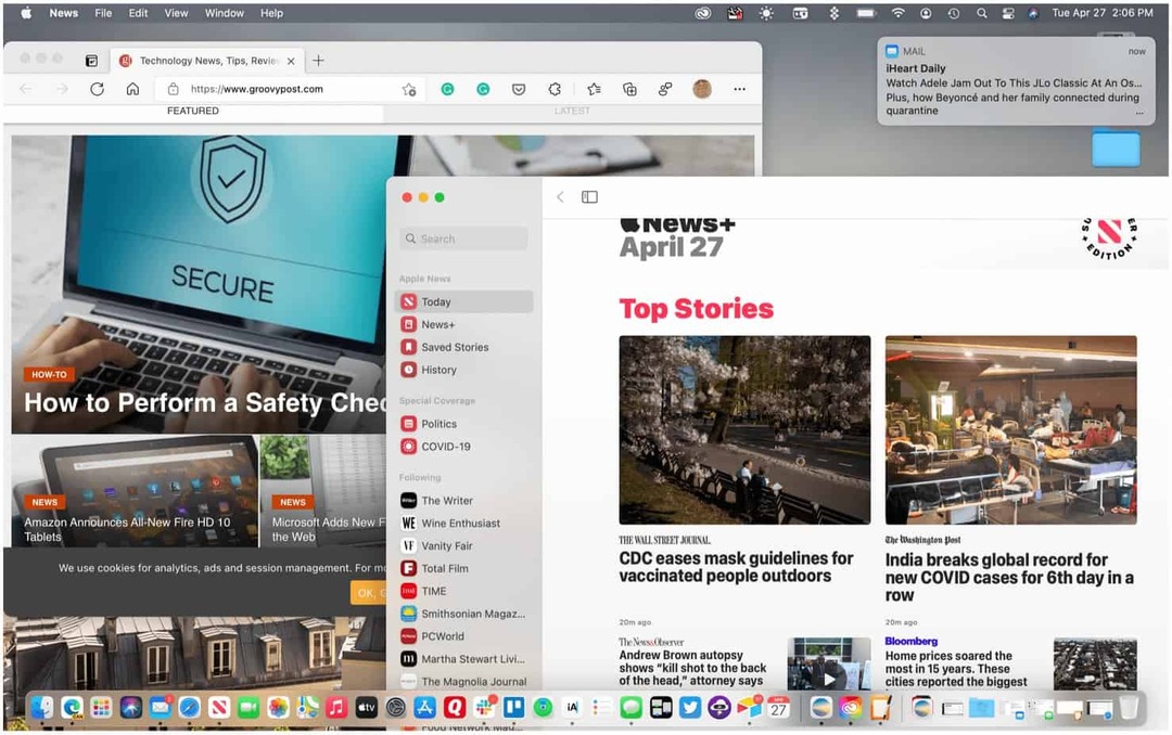 Mac ekran görüntüleri