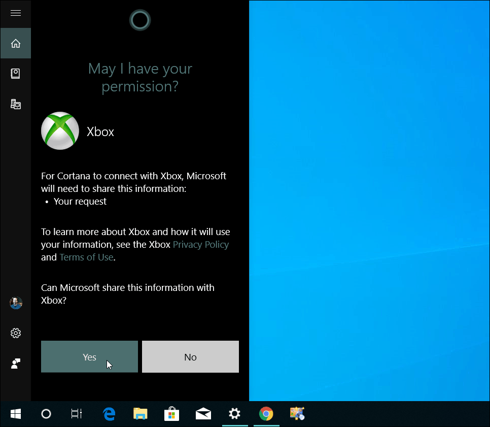 Xbox One Cortana PC'yi bağlayın