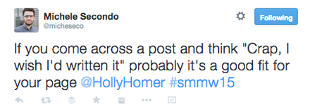 holly homer smmw15 sunumundan tweet