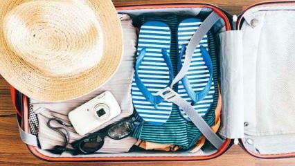 Yaz tatili için bavulunuzda olması gereken 10 parça! Tatile giderken alınacaklar listesi 