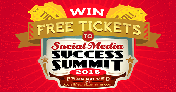sosyal medya başarı zirvesi 2016 için bilet kazanın