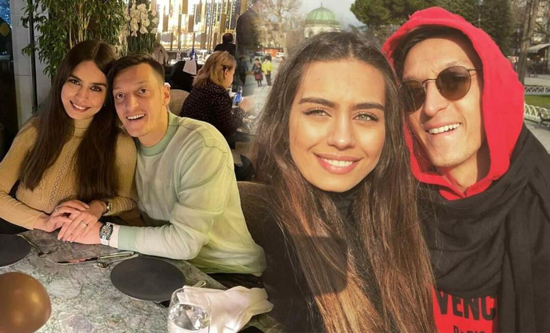 İkinci kez baba olan Mesut Özil, Amine Gülşe'ye aşkını haykırdı! Düşmen çatlatıyor