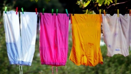 Çamaşırların renkleri nasıl korunur? 