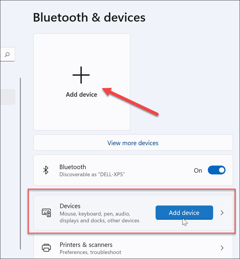 Bluetooth Aygıtı ekle Windows 11