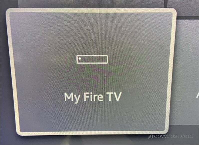 Fire TV Stick'i yeniden başlatın