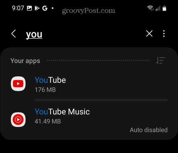 YouTube önbelleğini temizle