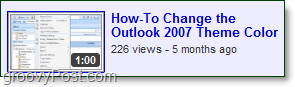 PowerPoint 2010 için bir video bulma