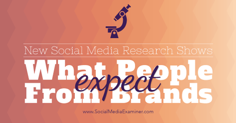 sosyal medyada markalara yönelik müşteri beklentilerini araştırmak