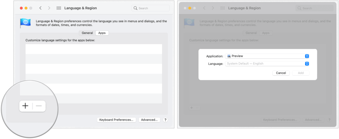 Mac uygulama dillerini değiştir