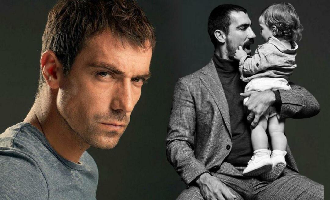 İbrahim Çelikkol oğlunu paylaştı! Ali'yi görenler şaştı kaldı