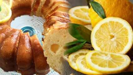 Diyete uygun enfes limonlu kek tarifi! Evde limonlu kek nasıl yapılır? Püf noktaları