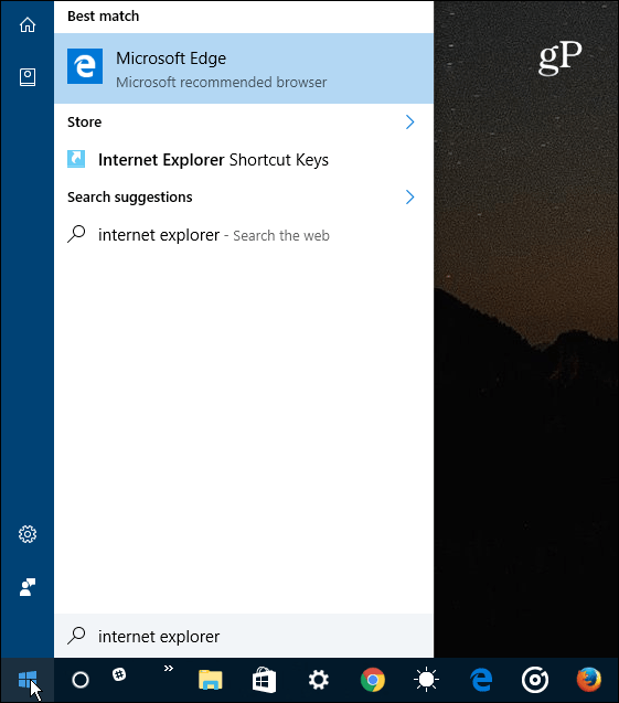 Windows 10'da Internet Explorer Nasıl Kapatılır