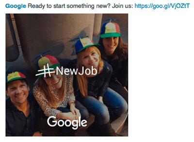 yetenek bulmak için google linkedin reklamı