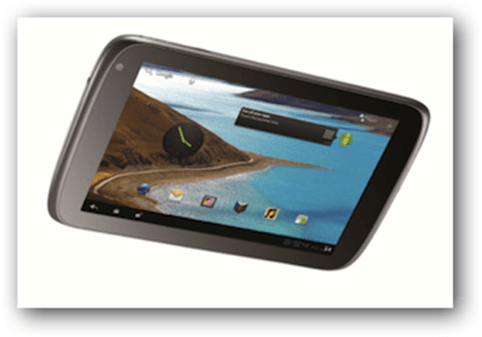 Sprint'ten 100 $ ZTE Android Tablet