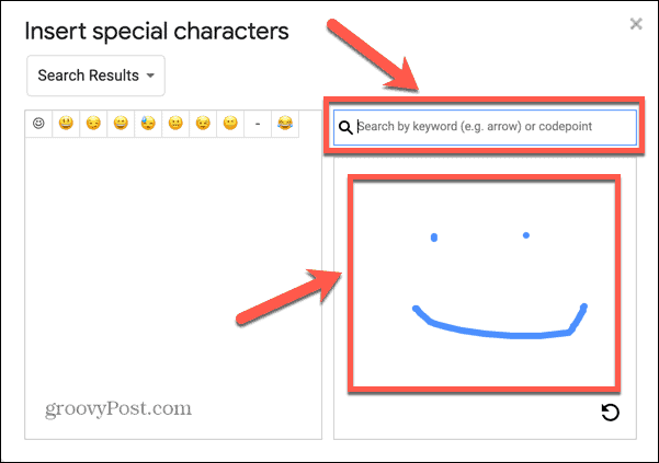 google dokümanlar emoji çiz
