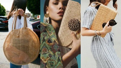 2019 hasır çanta modellerinde neler var?