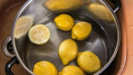 Ayda tam 10 kilo eriten haşlanmış limon diyeti! Haşlanmış limon ile zayıflama formülü