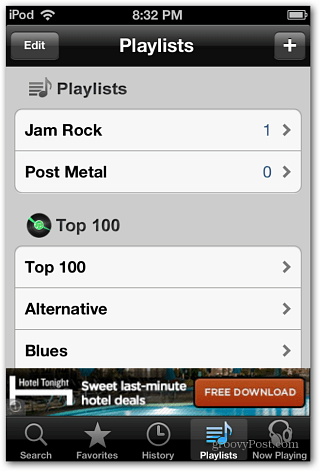 iTube iPod Çalma Listesi