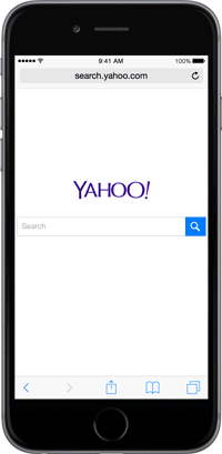 Yahoo Mobil Arama Yeniden Tasarlandı, Google ve Bing'den Ödünç Alındı