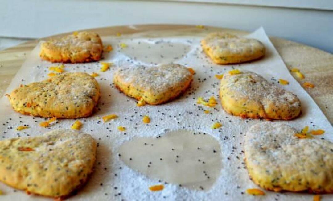 Limonlu haşhaşlı kurabiye nasıl yapılır?