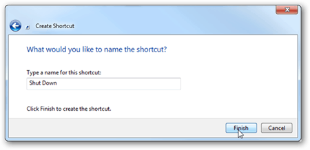 Windows 8 kısayolunuzu adlandırın
