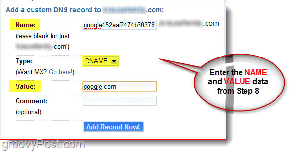 Domain DNS'inizi Dreamhost.com CNAME'de yönetin