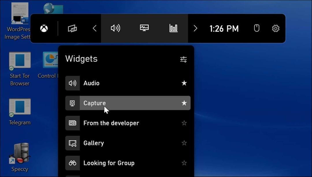 widget yakalama, Windows 11'de ekran görüntüsü alır