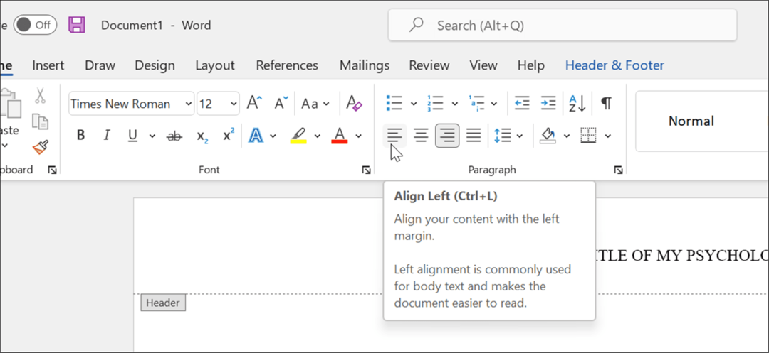 APA stilini Microsoft Word'de biçimlendir