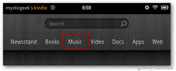Kindle Ana Ekran Müziği