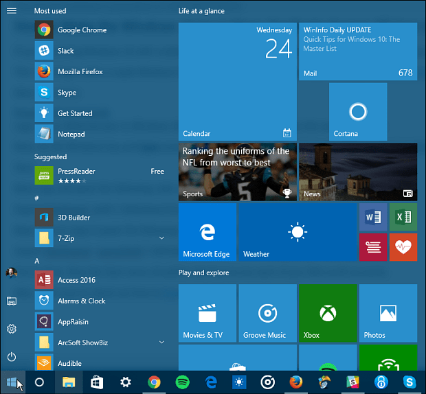 Windows 10 Başlat Menüsünü Tüm Kullanıcı Hesapları Arasında Çoğaltma Yapma