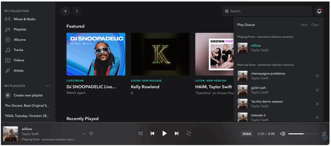2021'de TIDAL'ı Apple Music ve Spotify Üzerinden Kullanma Nedenleri