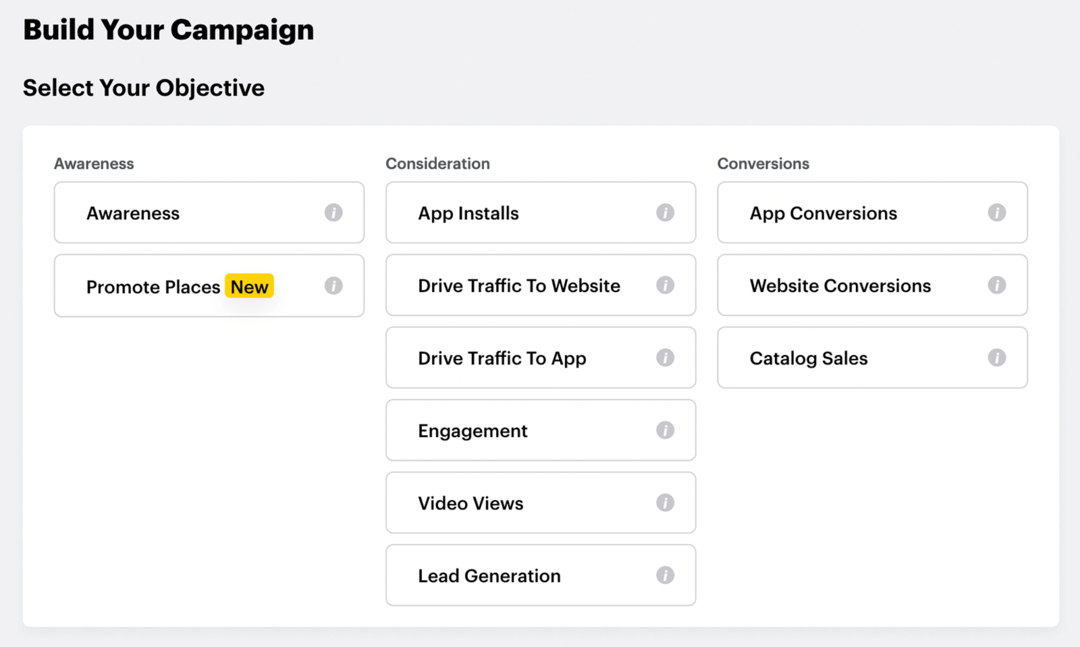 Snapchat Instant Create kampanyası için hedef seçin