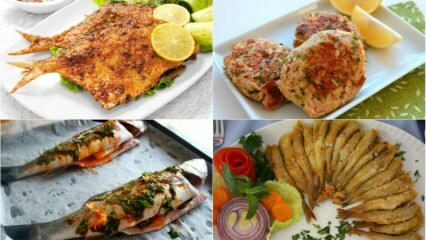 Balık ile yapılan lezzetli yemek tarifleri