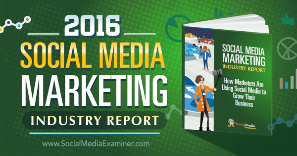 2016 sosyal medya pazarlama sektörü raporu