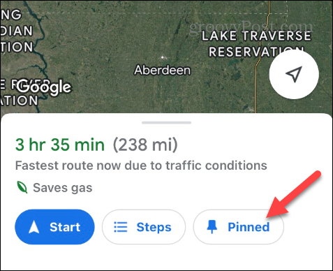 Google Haritalar'da Rota Kaydetme