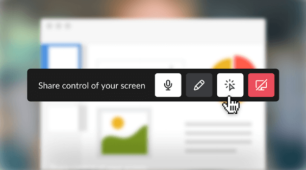 Slack, ekran paylaşım yeteneklerini artık etkileşimli ekran paylaşımını içerecek şekilde genişletti.