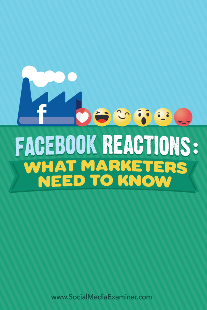 Facebook Tepkileri: Pazarlamacıların Bilmesi Gerekenler: Sosyal Medya Denetçisi