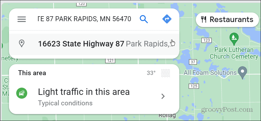 google haritalarda ara