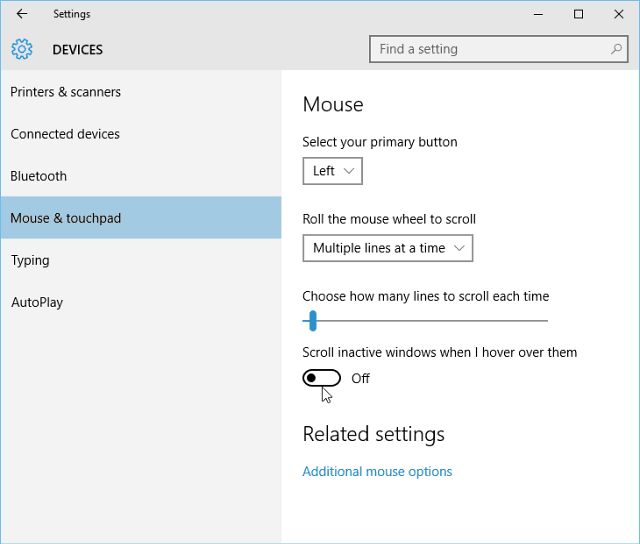 Windows 10 İpucu: Arka Plan Kaydırmayı Aç veya Kapat