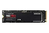 SAMSUNG 980 PRO SSD 2 TB PCIe NVMe Gen 4 Oyun M.2 Dahili Katı Hal Sürücü Bellek Kartı, Maksimum Hız, Termal Kontrol, MZ-V8P2T0B