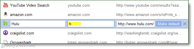 Sık Kullanılan Google Chrome Yer İşaretlerine Klavye Kısayol Anahtarı Atama