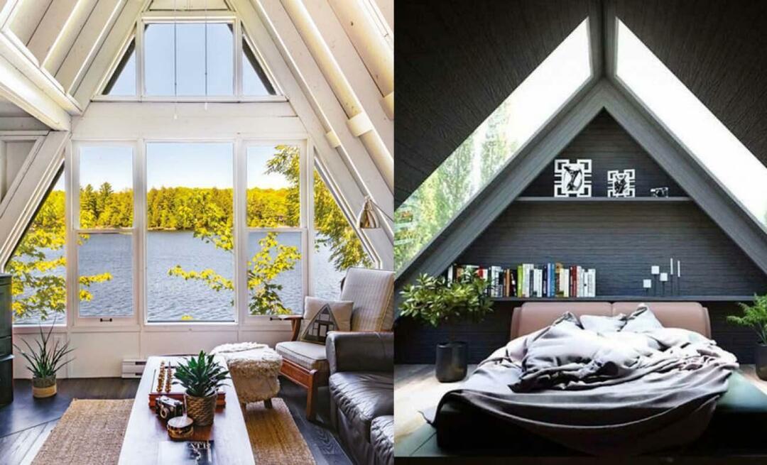 Çatı katı ev dekorasyonu nasıl yapılır? Çatı katı ev dekorasyonunda nelere dikkat edilmeli?